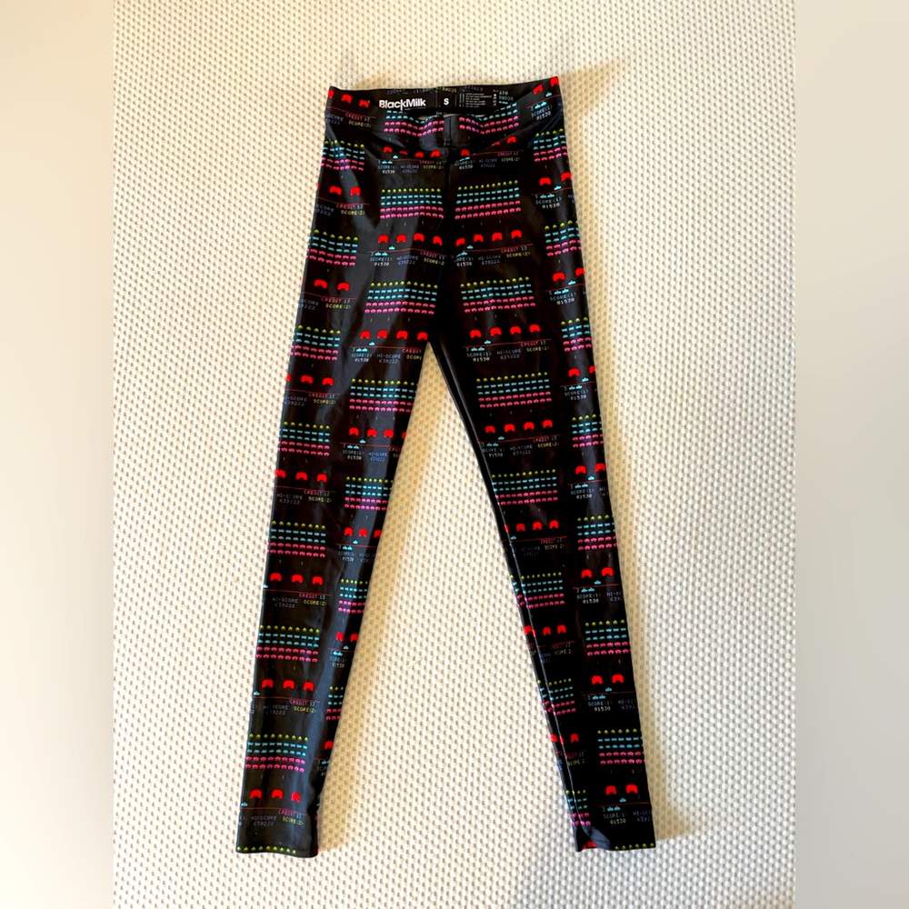 BlackMilk Rare Pac-Man Leggings Small